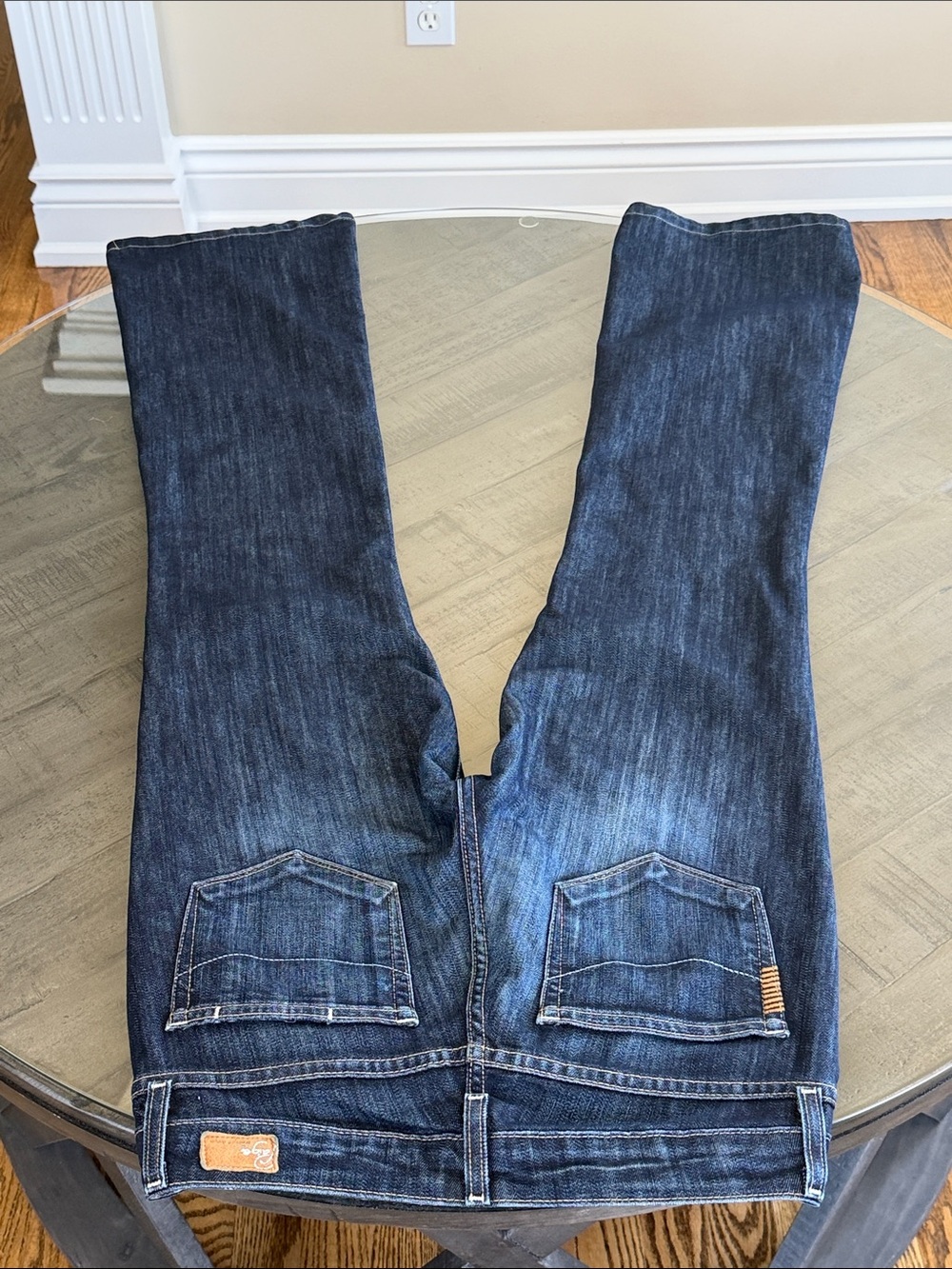 PAIGE Hollywood Hills Classic Rise Bootcut Jeans. Womens Size 27. Inseam 30 inch - Picture 9 of 10